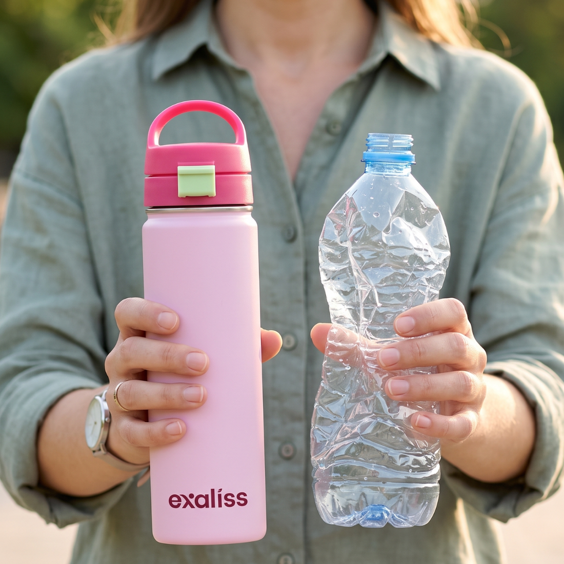 One Reusable Bottle = 156 Plastic Bottles a Year