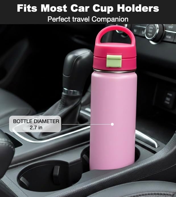Insulated Stainless Steel Water Bottle with Chug Spout